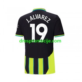 Manchester City Julian Alvarez 19 Dres Gostujući 2024/2025 Kratkih Rukava